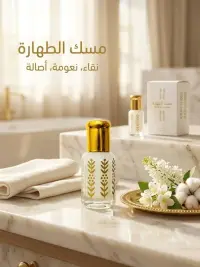 تولة مسك الطهارة — ٦ مل